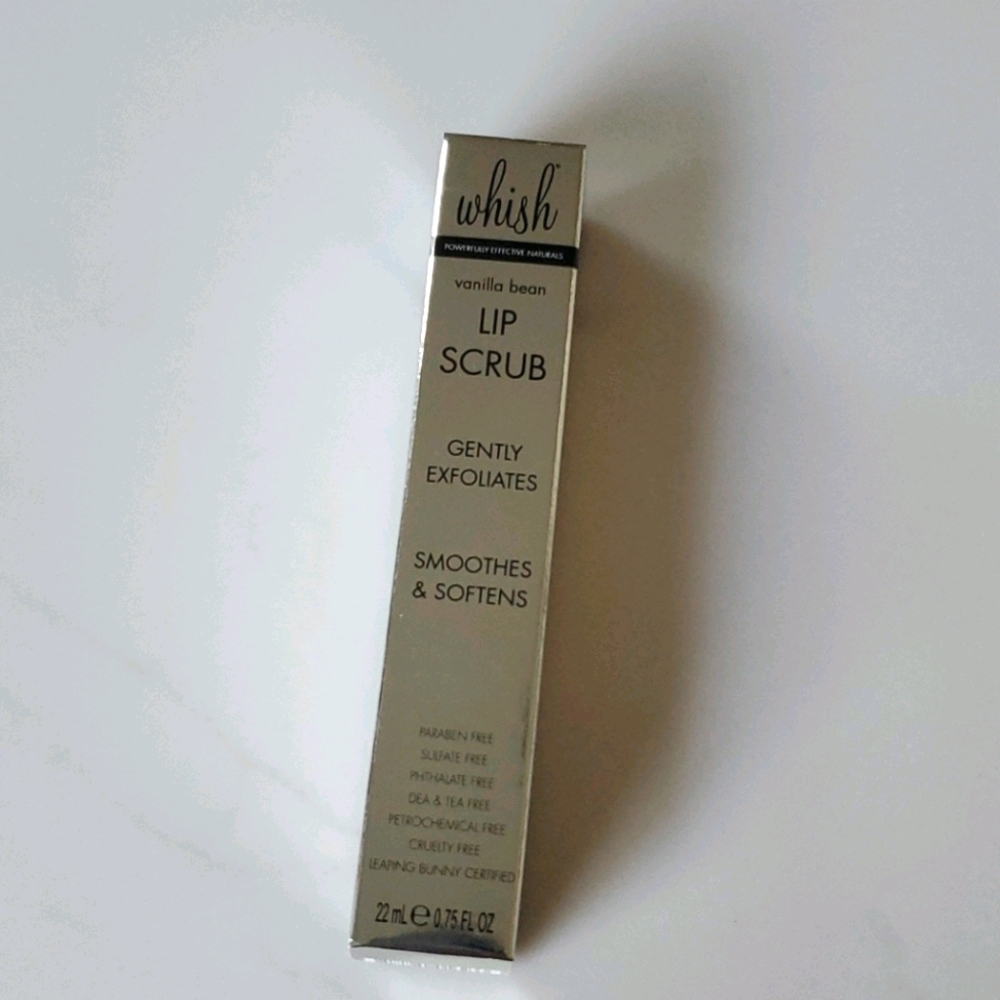 Whish Vanilla Bean Lip Scrub